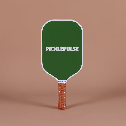 Stylish Green Pickleball Paddle, Picklepulse pickleball equipment
