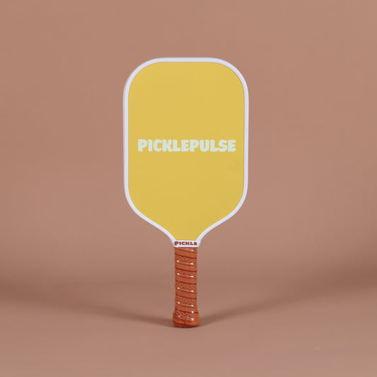 Yellow Pickleball Paddle and Pickleball Equipment
